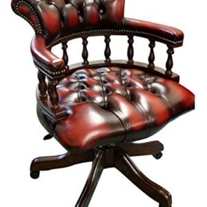Chesterfield captains office chair