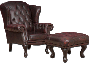 Rome Wing Chair & Footstool